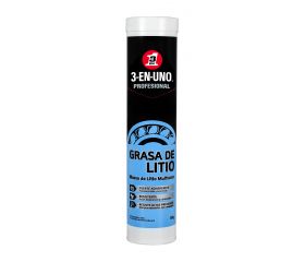 3-EN-UNO Profesional Grasa de Litio Multiusos en Cartucho 400g